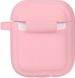 TOTO Plain Cover With Stripe Style Case AirPods Pink F_101760 фото 3