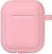 TOTO Plain Cover With Stripe Style Case AirPods Pink F_101760 фото 2