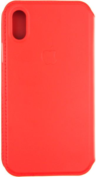 Apple Book Cover Case iPhone X Red F_56258 фото