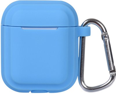 TOTO Plain Cover With Stripe Style Case AirPods Sky Blue F_101756 фото