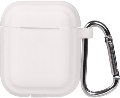 TOTO Plain Cover With Stripe Style Case AirPods White F_101755 фото