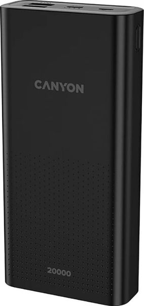 Canyon PB-2001 Power bank Li-Pol Input 5V/2A Output 5V/2.1A(Max) 20000mAh Black F_140591 фото